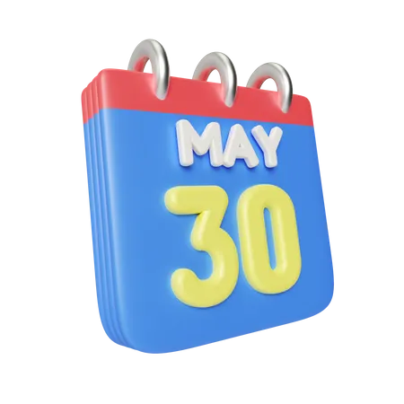 This Is A 3 D Calendar Icon Illustration Which Illustrates Time And Events In A School Environment Available In PSD Format With A Transparent Background 3D Illustration