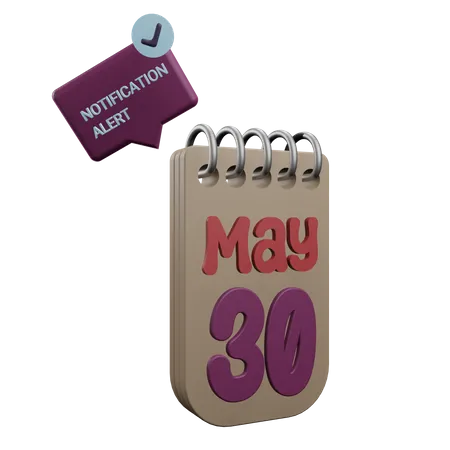 30 may  3D Icon