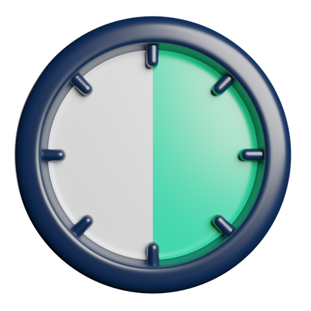 30 Minutes  3D Icon