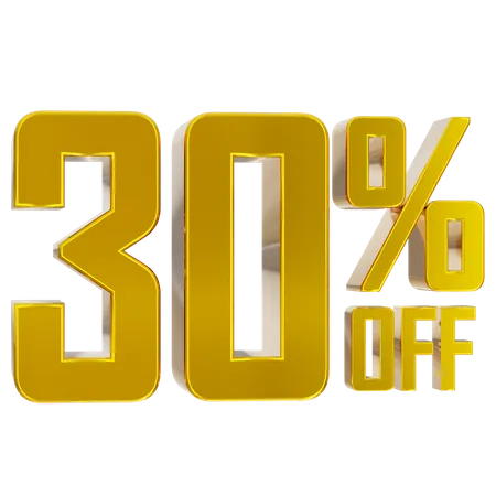 Percent Discount 3 D 3D Icon
