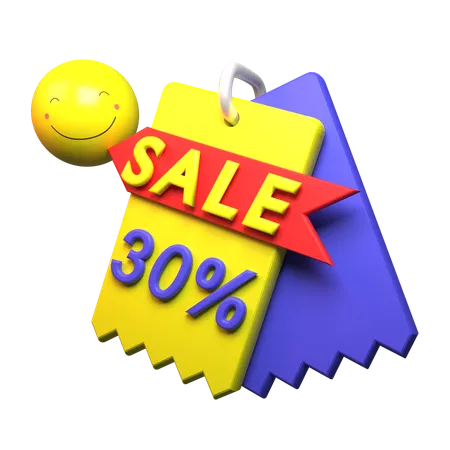 30% de réduction  3D Icon