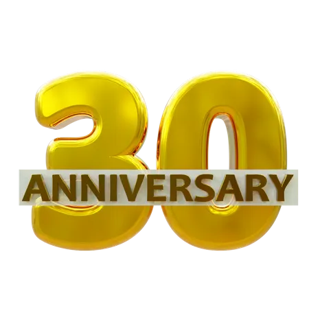 Year Anniversary 3 D 3D Icon