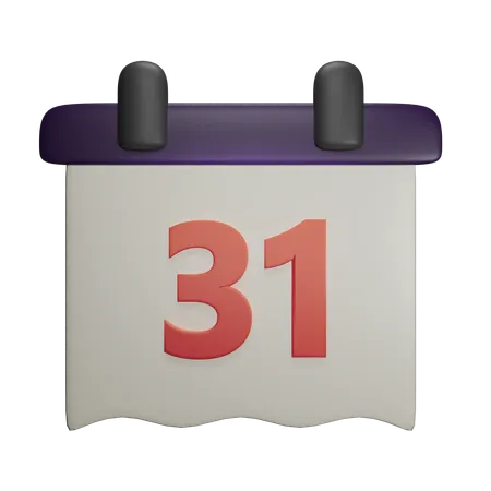 31. Oktober  3D Icon