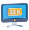 32 K RESOLUTION