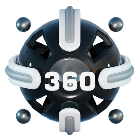 360  3D Icon