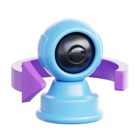 360 Camera  3D Icon