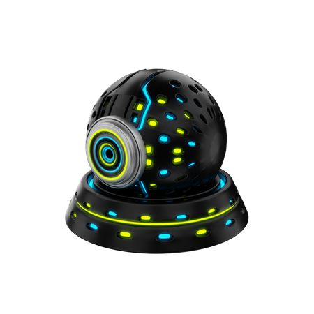 360 Camera  3D Icon