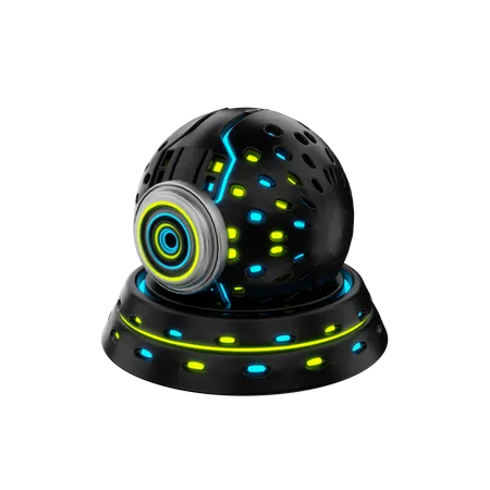 360 Camera  3D Illustration