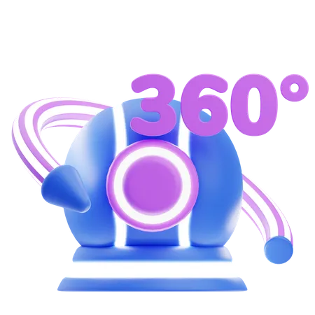 360 Camera  3D Icon