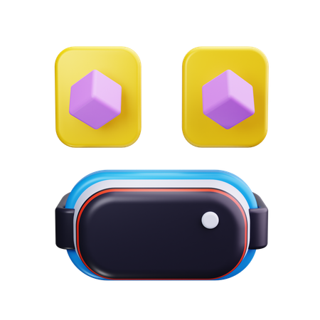360 Degree Vision  3D Icon
