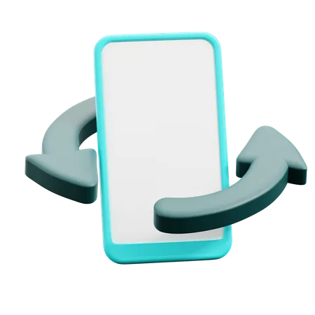 360 Handphone  3D Icon