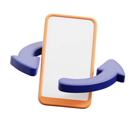 360 Handphone  3D Icon