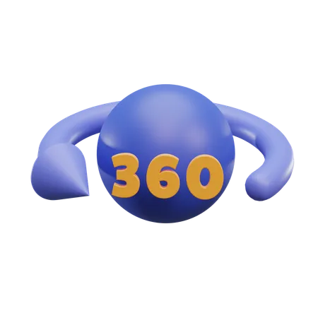 Vista 360  3D Icon