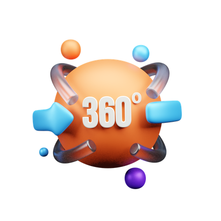 Vista 360  3D Icon