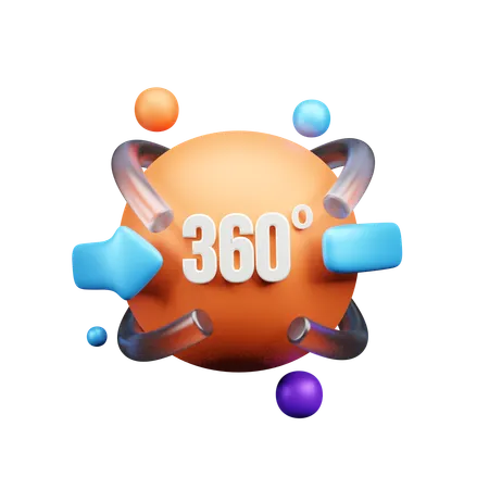 Vista 360  3D Icon