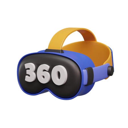 Lunettes 360 vr  3D Icon