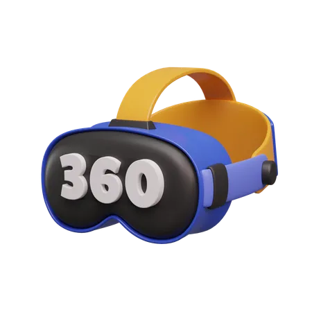 Lunettes 360 vr  3D Icon