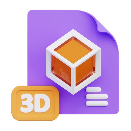 3Dファイル  3D Icon