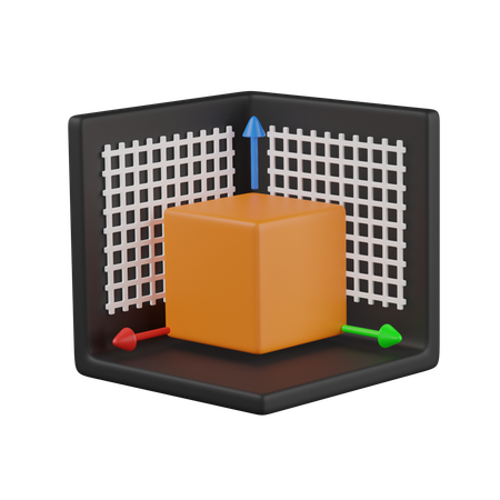 3d axis  3D Icon