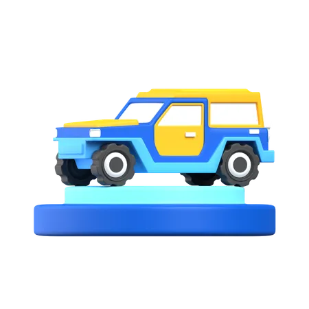 3D car Object  3D Icon