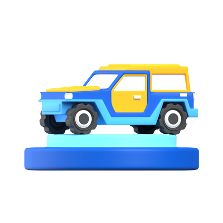 3D car Object  3D Icon