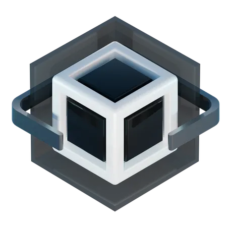 Cube 3D  3D Icon