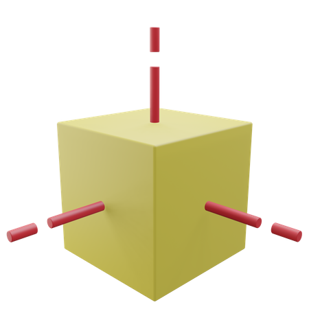 3D Cube  3D Icon