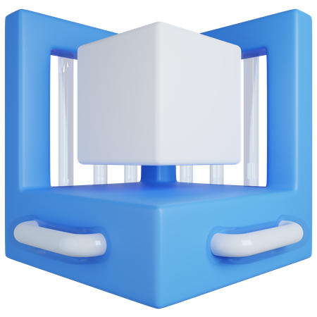 3D Cube  3D Icon