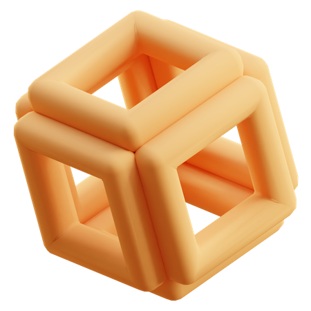 Cube 3D  3D Icon