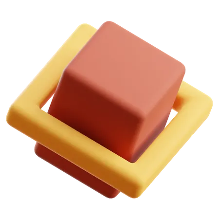 3d Cube Design  3D Icon
