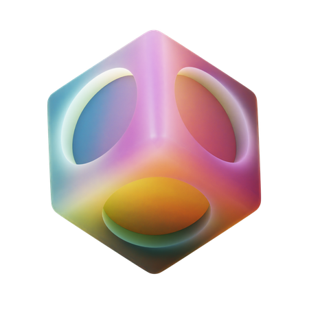 3D Cube  3D Icon