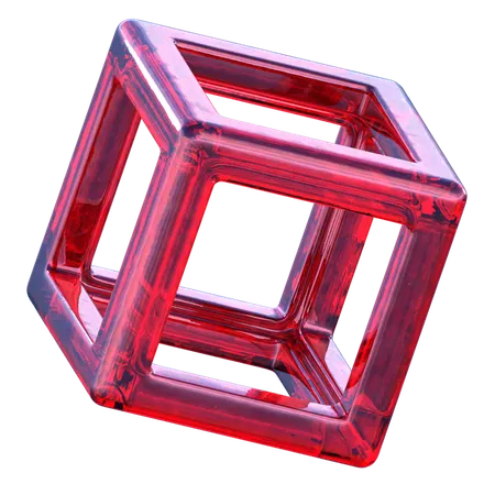 3D Cube  3D Icon