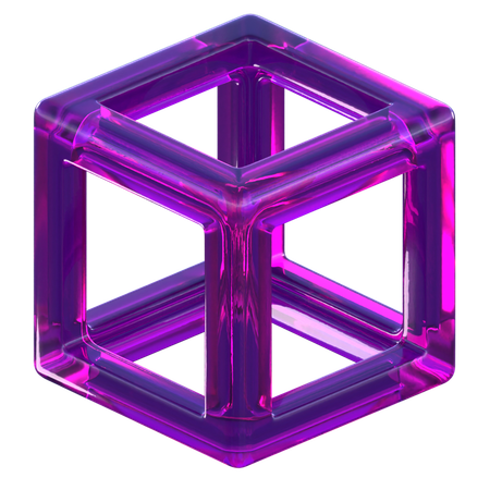 3D Cube  3D Icon