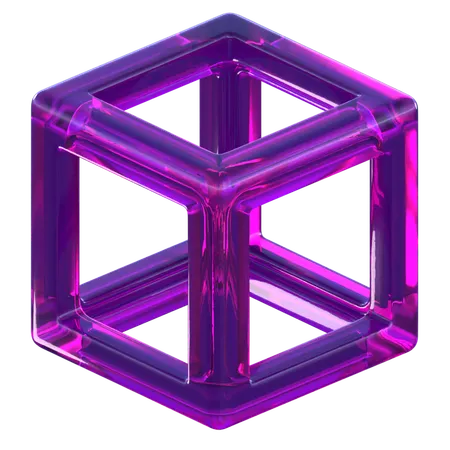 3D Cube  3D Icon