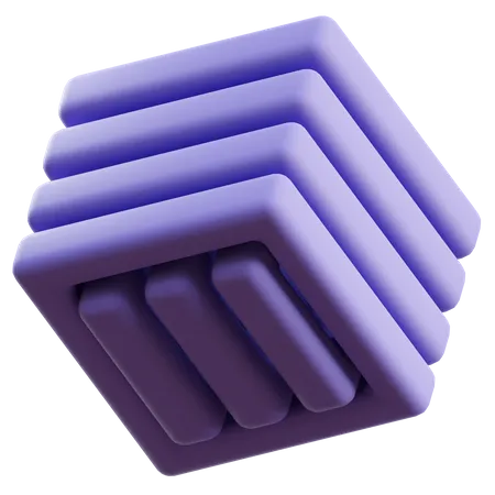 3d Cube  3D Icon