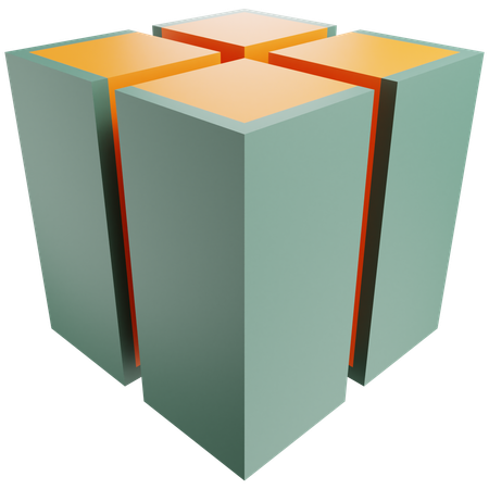 3D Cube  3D Icon