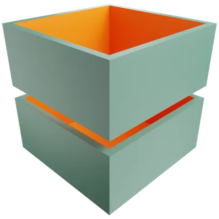 3D Cube  3D Icon