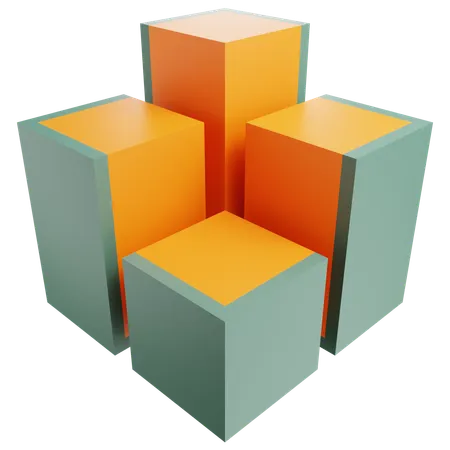 3D Cube  3D Icon