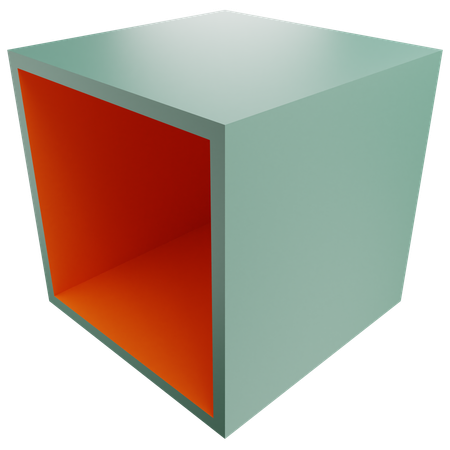 3D Cube  3D Icon