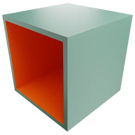 3D Cube  3D Icon