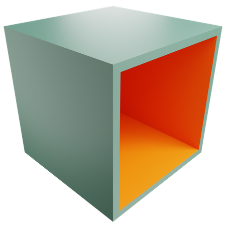 3D Cube  3D Icon