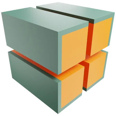 3D Cube  3D Icon