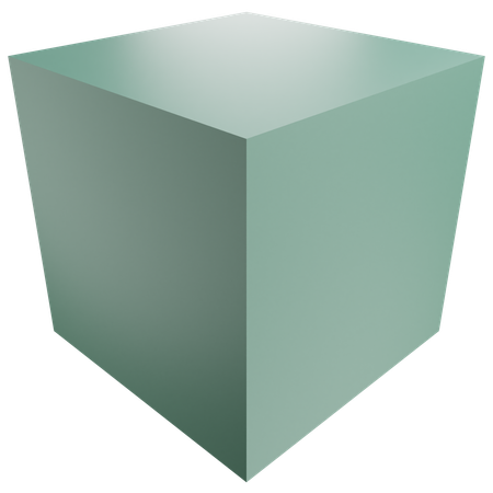 3D Cube  3D Icon