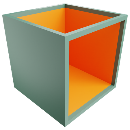 3D Cube  3D Icon