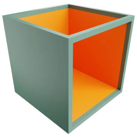 3D Cube  3D Icon