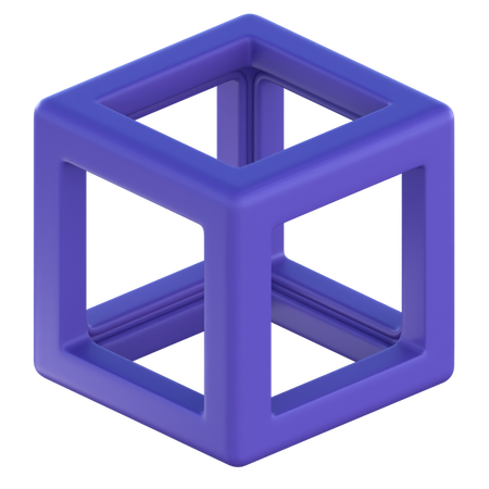 3D Cube  3D Icon