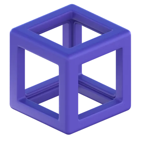 3D Cube  3D Icon