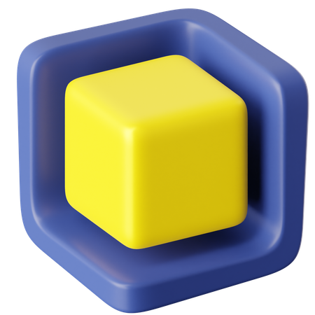 3d Cube  3D Icon