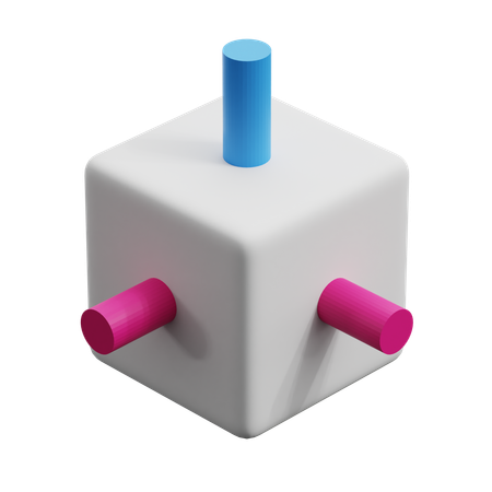 3D Cube  3D Icon