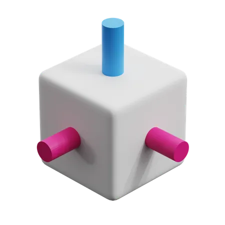 3D Cube  3D Icon